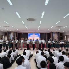 02/07/69 จัดโครงการ สืบสานราชปณิธาน ปลูกแฝกรักษ์ดิน ถวายเฉลิมพระเกียรติฯ